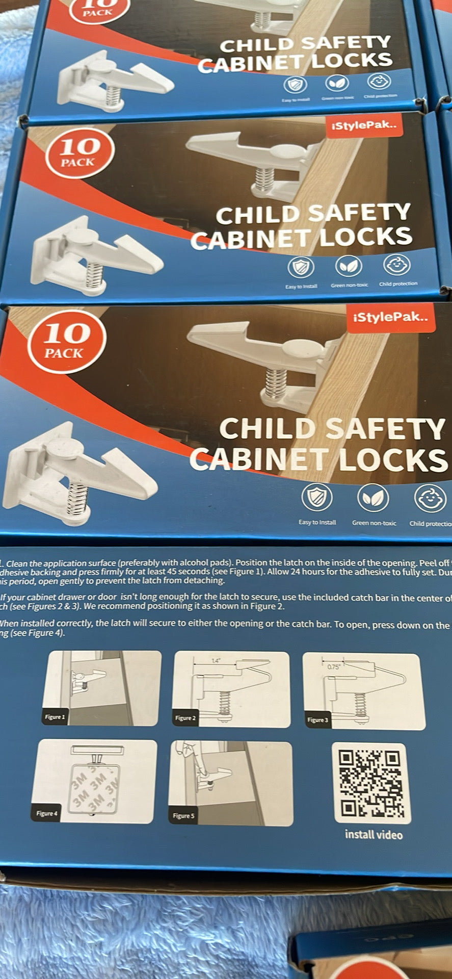 Child Safety Cabinet Locks